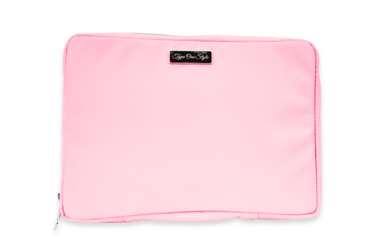 Cute Pink Luxury T1D Essentials Bag for diabetes supplies and insulin pumps