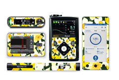 Daffodil Sticker for Novopen 4, 5, 6, or Echo diabetes supplies and insulin pumps