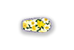 Daffodil Sticker for Novopen 4, 5, 6, or Echo diabetes supplies and insulin pumps