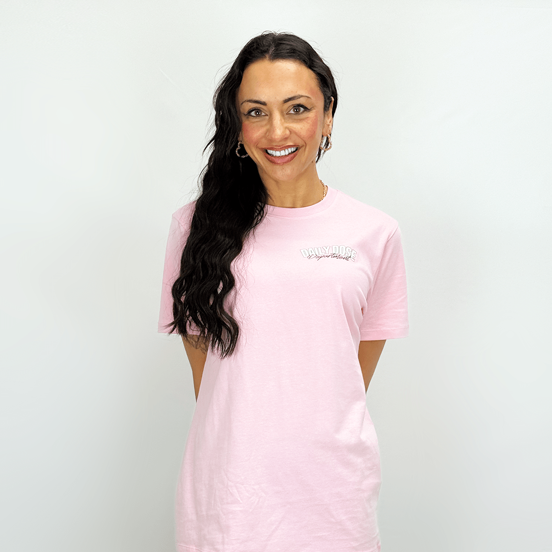 Daily Dose T-Shirt for Pink diabetes supplies and insulin pumps