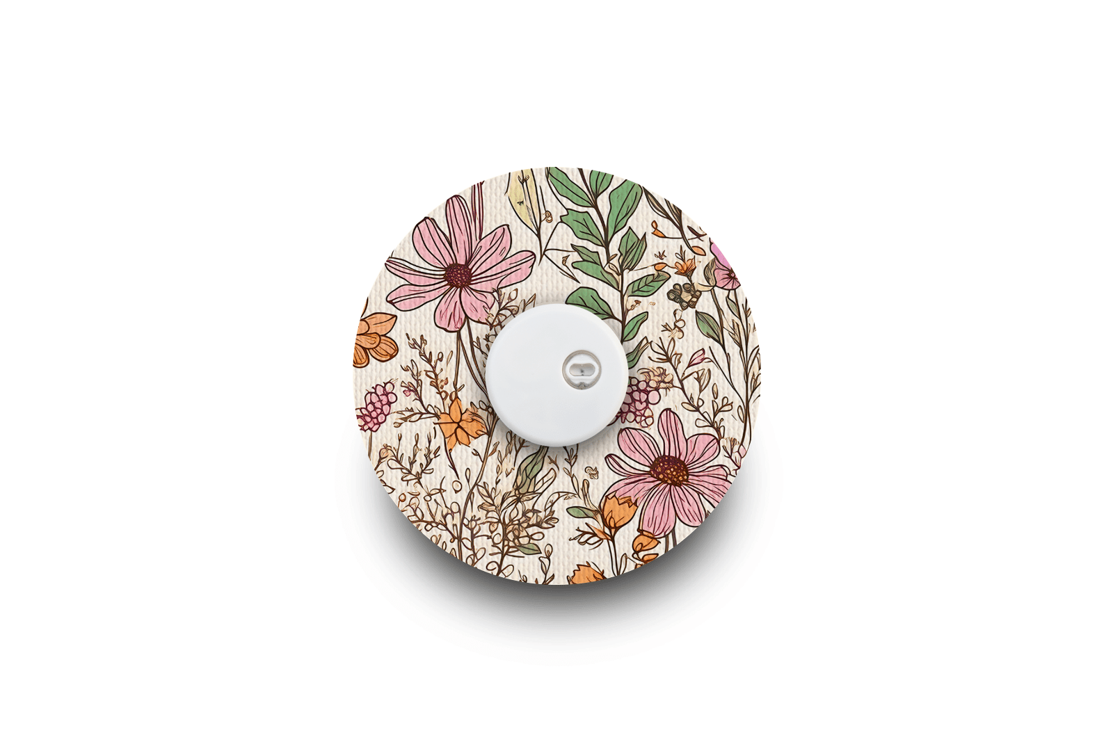 Dainty Daisies Patch for Freestyle Libre 3 diabetes supplies and insulin pumps
