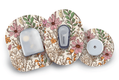 Dainty Daisies Patch for Freestyle Libre 2 diabetes supplies and insulin pumps