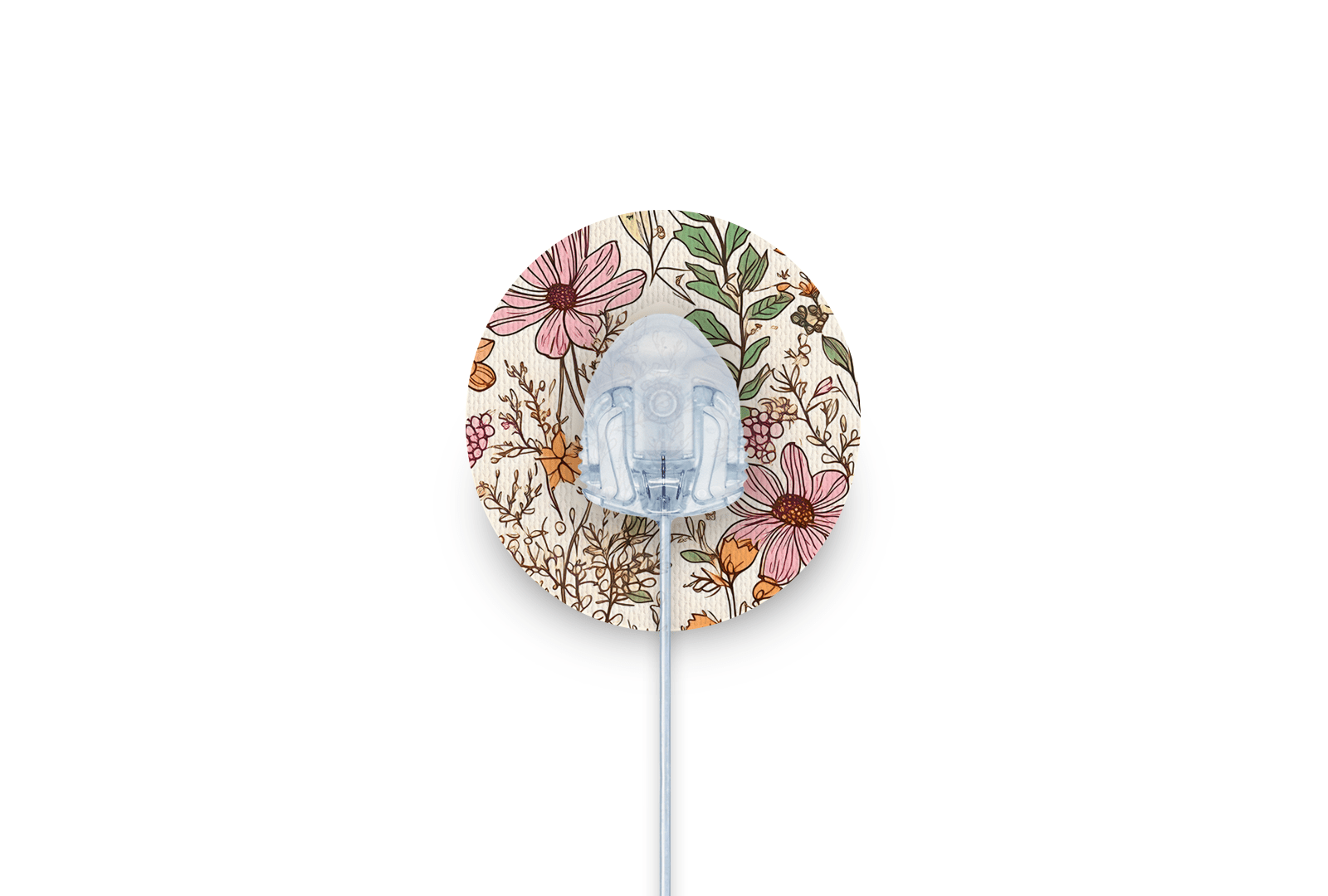 Dainty Daisies Patch for Autosoft 90 diabetes supplies and insulin pumps