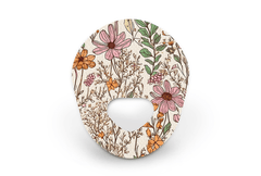 Dainty Daisies Patch - Guardian Enlite for Single diabetes supplies and insulin pumps