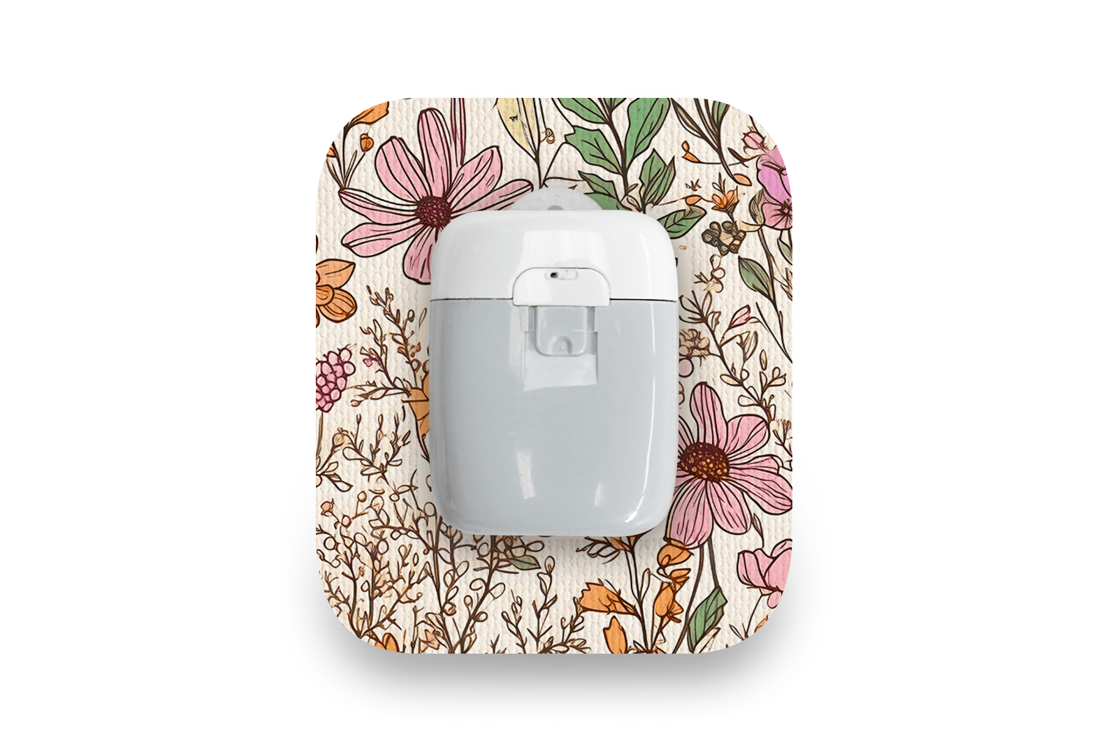 Dainty Daisies Patch - Medtrum Pump for Single diabetes supplies and insulin pumps
