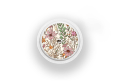 Dainty Daisies Sticker for Freestyle Libre 1, 2, or 2+ diabetes supplies and insulin pumps
