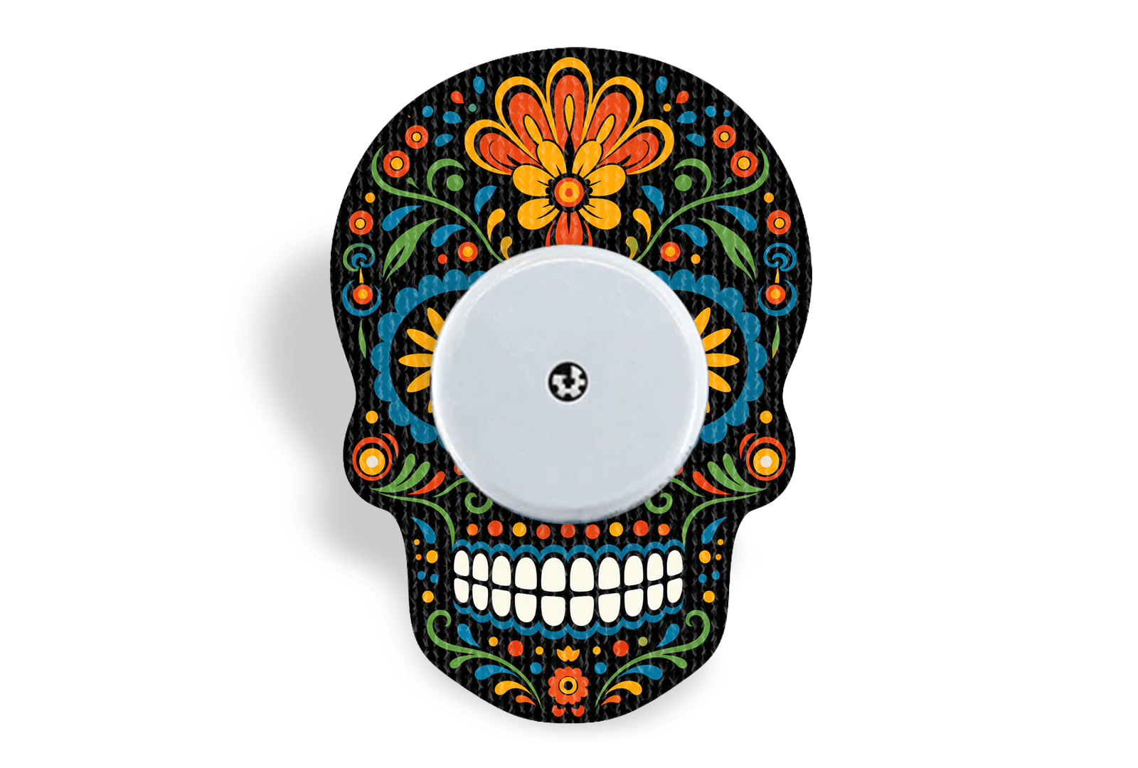 Day of the Dead Patch for Freestyle Libre 2 diabetes supplies and insulin pumps