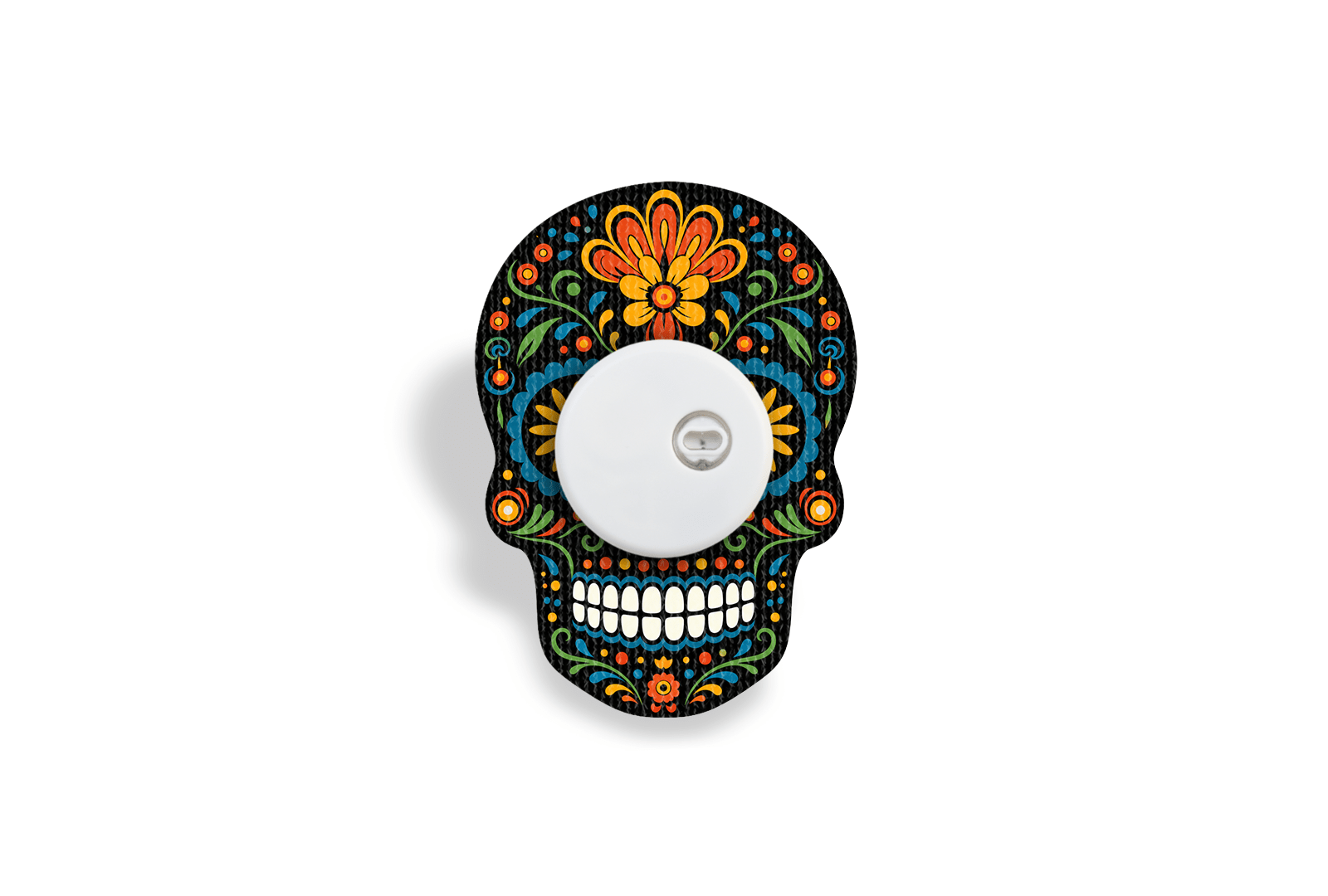 Day of the Dead Patch for Freestyle Libre 3 diabetes supplies and insulin pumps