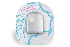 Diabetes Is My Superpower Patch for Omnipod diabetes supplies and insulin pumps