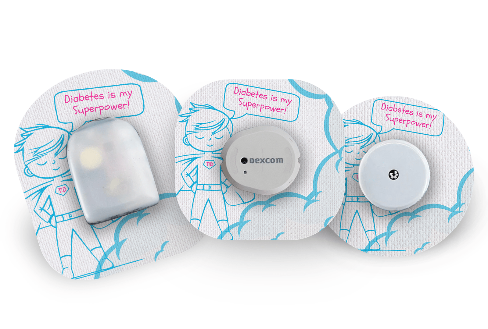 Diabetes Is My Superpower Patch for Freestyle Libre 2 diabetes supplies and insulin pumps