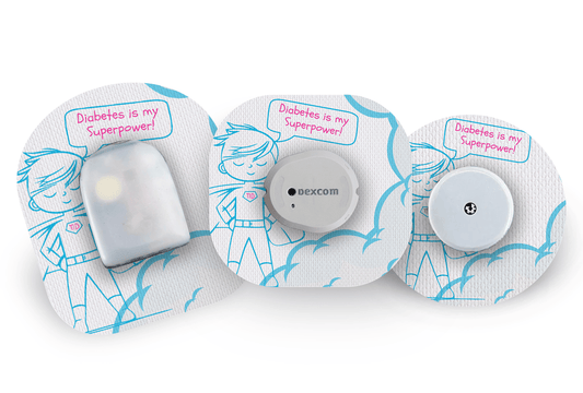 Diabetes Is My Superpower Patch for Freestyle Libre 2 diabetes supplies and insulin pumps
