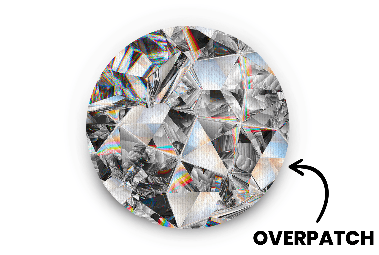 Diamond Patch - Overpatches for Single diabetes supplies and insulin pumps