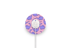 Dino Diva Patch for Minimed QuickSet diabetes supplies and insulin pumps