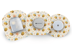 Don't Worry Bee Happy Patch for Freestyle Libre diabetes supplies and insulin pumps