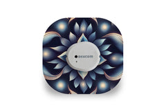 Dreamy Blue Flowers Patch