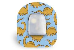 Dreamy Dino Patch for Omnipod diabetes supplies and insulin pumps