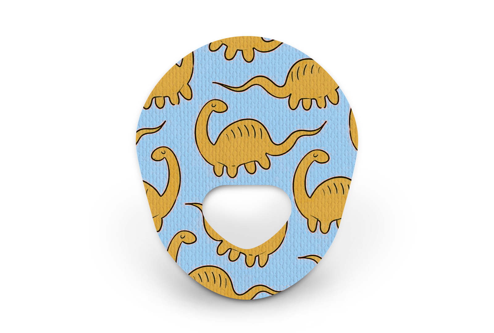 Dreamy Dino Patch for Guardian 3 diabetes supplies and insulin pumps