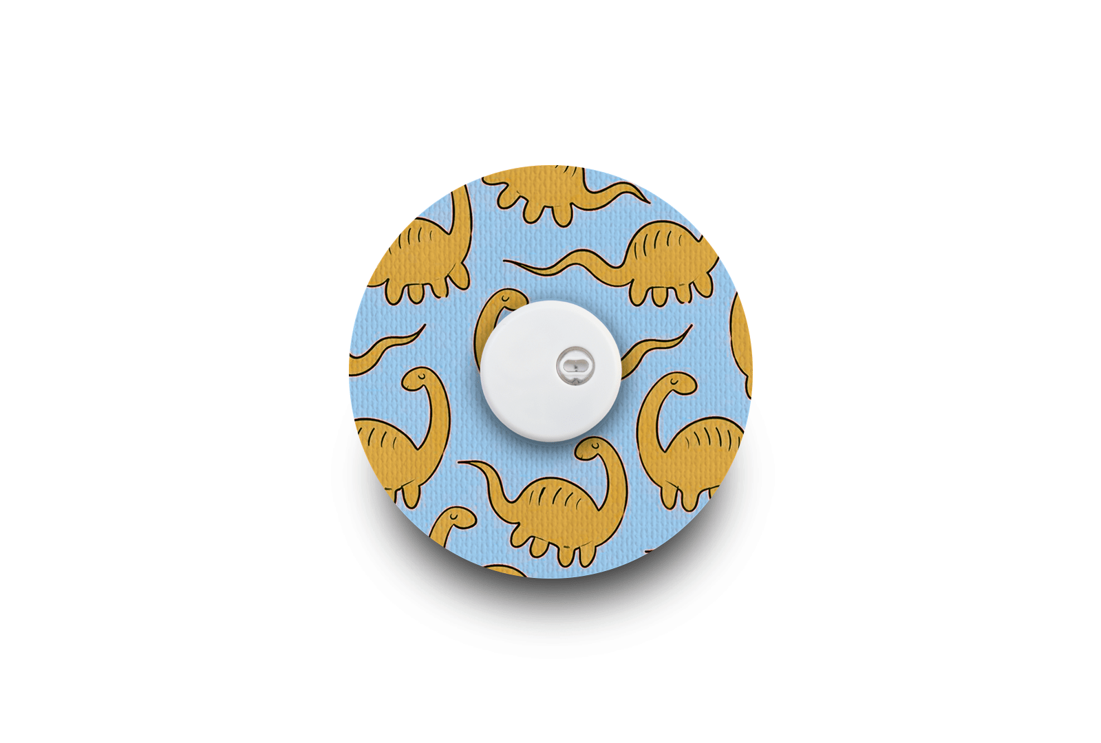 Dreamy Dino Patch - Libre 3 for Single diabetes supplies and insulin pumps
