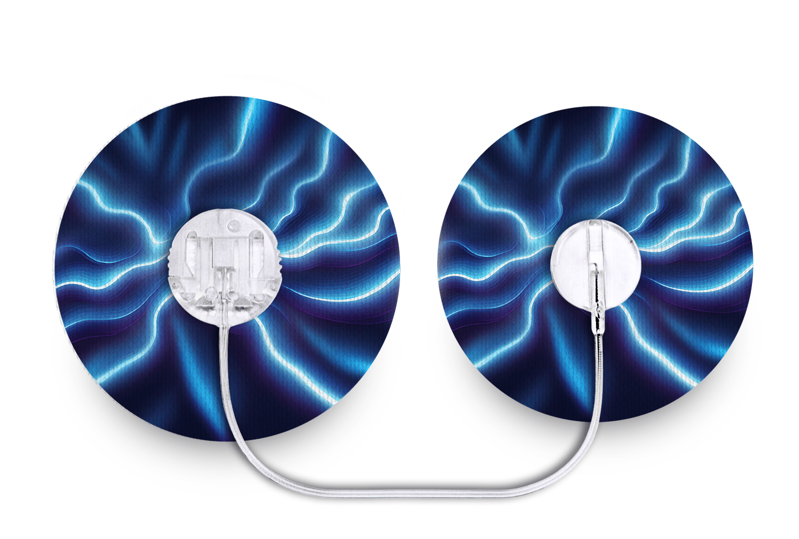 Electric Blue Patch - Minimed Sure - T for Single diabetes supplies and insulin pumps