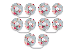 Elegant Roses Patch Pack for Tru - Steel - 5 - Pack diabetes supplies and insulin pumps