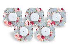 Elegant Roses Patch Pack for Simplera - 5 - Pack diabetes supplies and insulin pumps
