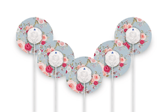 Elegant Roses Patch Pack for Quick Save - 5 - Pack diabetes supplies and insulin pumps