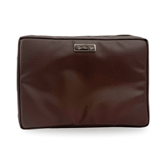 Espresso Luxury T1D Essentials Bag for diabetes supplies and insulin pumps