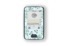 Eucalyptus Sticker for Novopen 4, 5, 6, or Echo diabetes supplies and insulin pumps