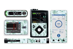 Eucalyptus Sticker for Novopen 4, 5, 6, or Echo diabetes supplies and insulin pumps