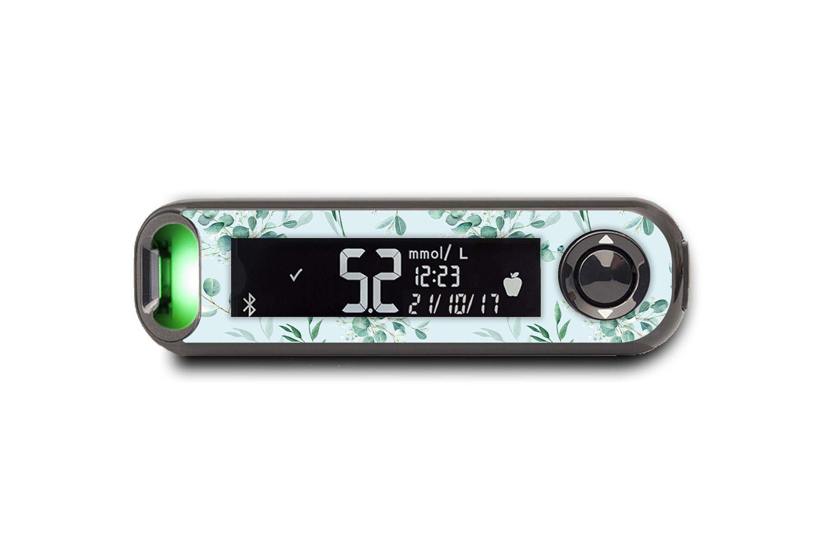 Eucalyptus Sticker for Novopen 4, 5, 6, or Echo diabetes supplies and insulin pumps