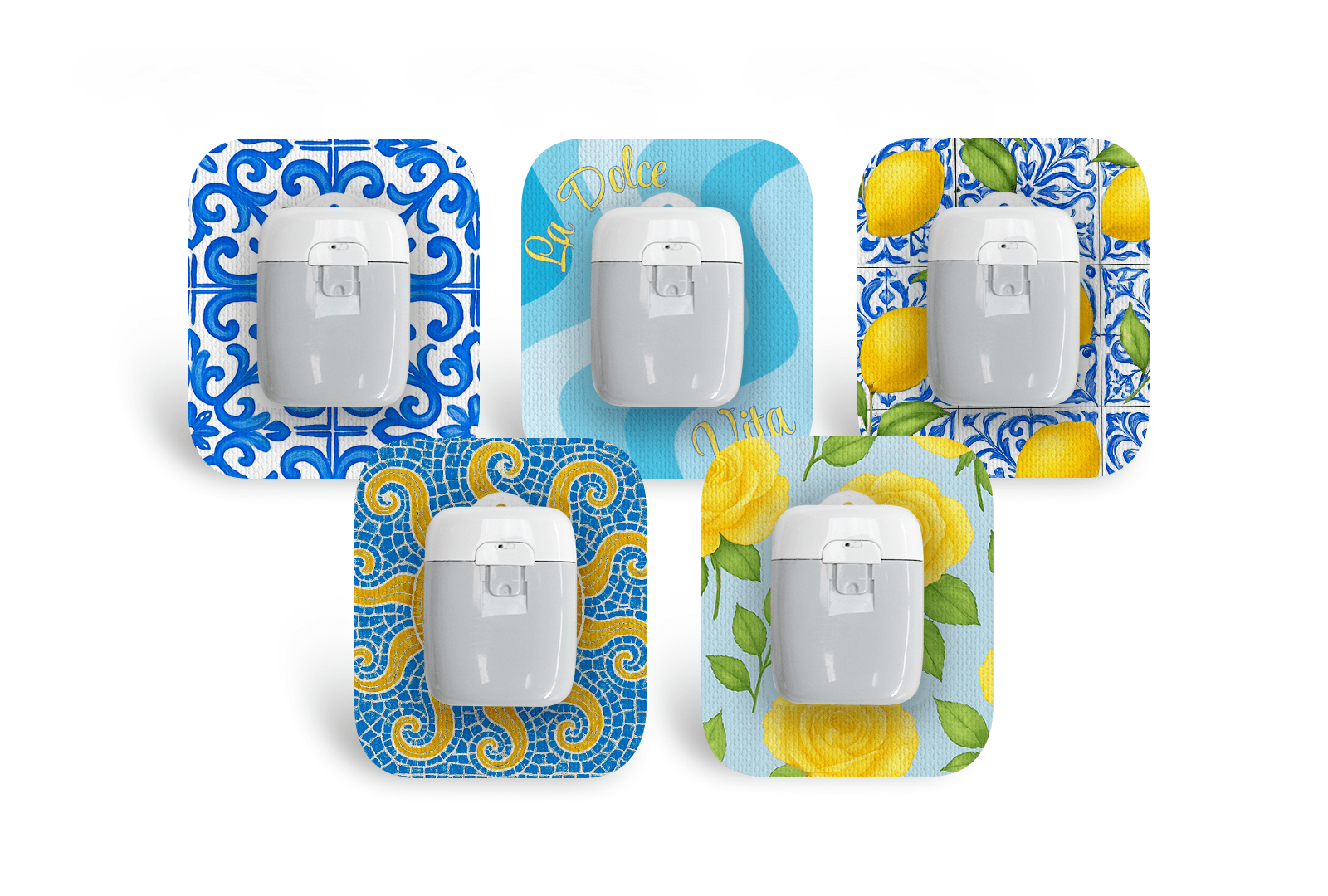 European Summer Patch Pack for Medtrum Pump diabetes supplies and insulin pumps