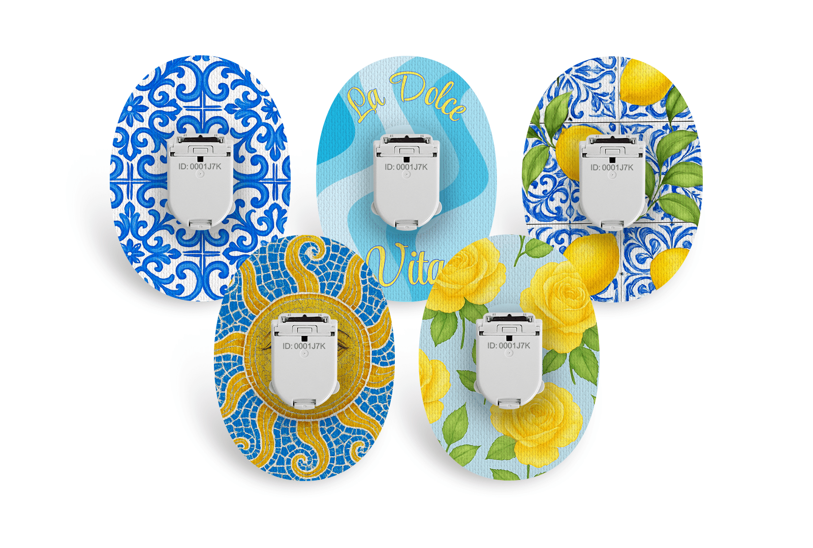 European Summer Patch Pack for Glucomen Day diabetes supplies and insulin pumps