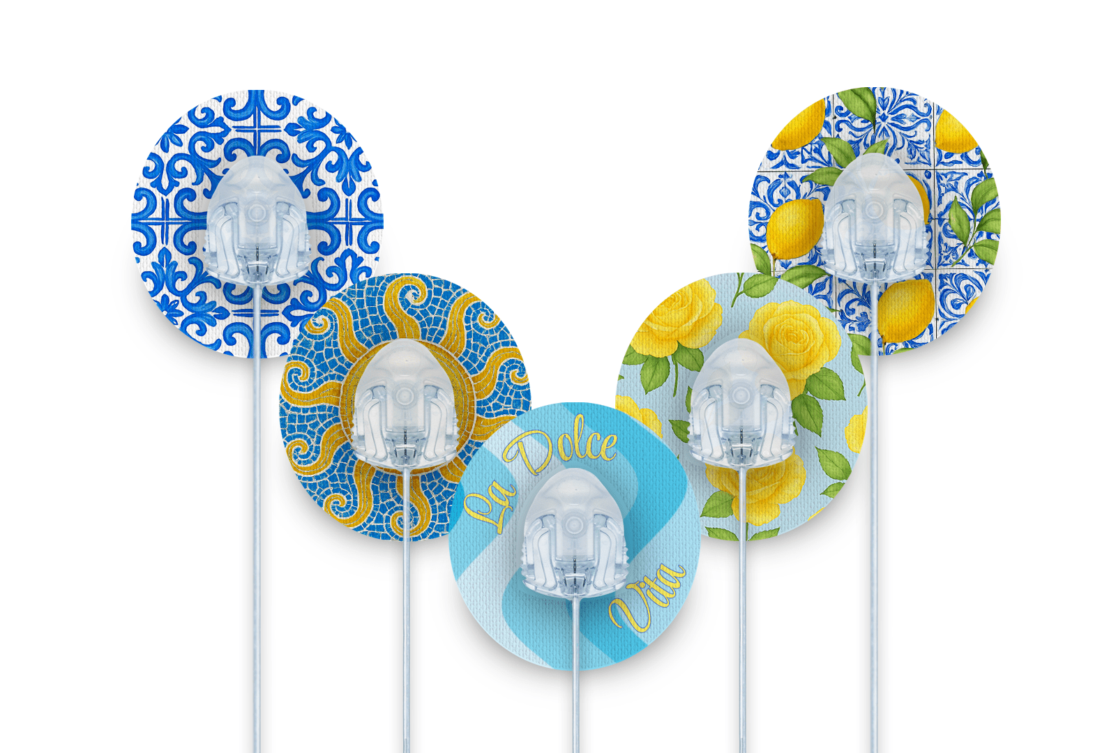 European Summer Patch Pack for Autosoft 90 diabetes supplies and insulin pumps