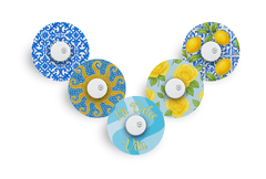 European Summer Patch Pack for Libre 3 diabetes supplies and insulin pumps