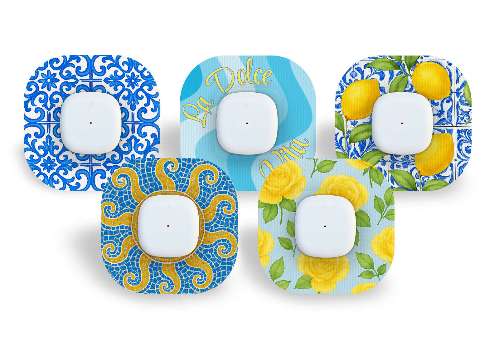 European Summer Patch Pack for Simplera diabetes supplies and insulin pumps