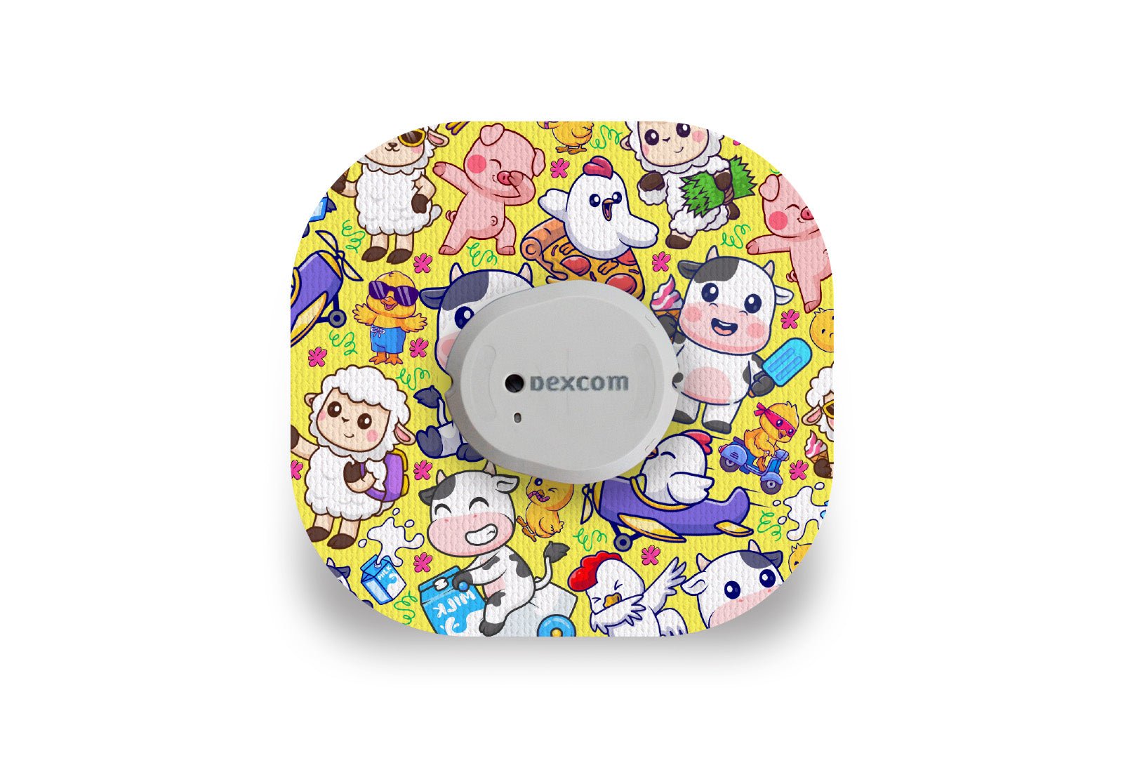 Farmyard Fun Patch - Dexcom G7 / One+ for Single diabetes supplies and insulin pumps