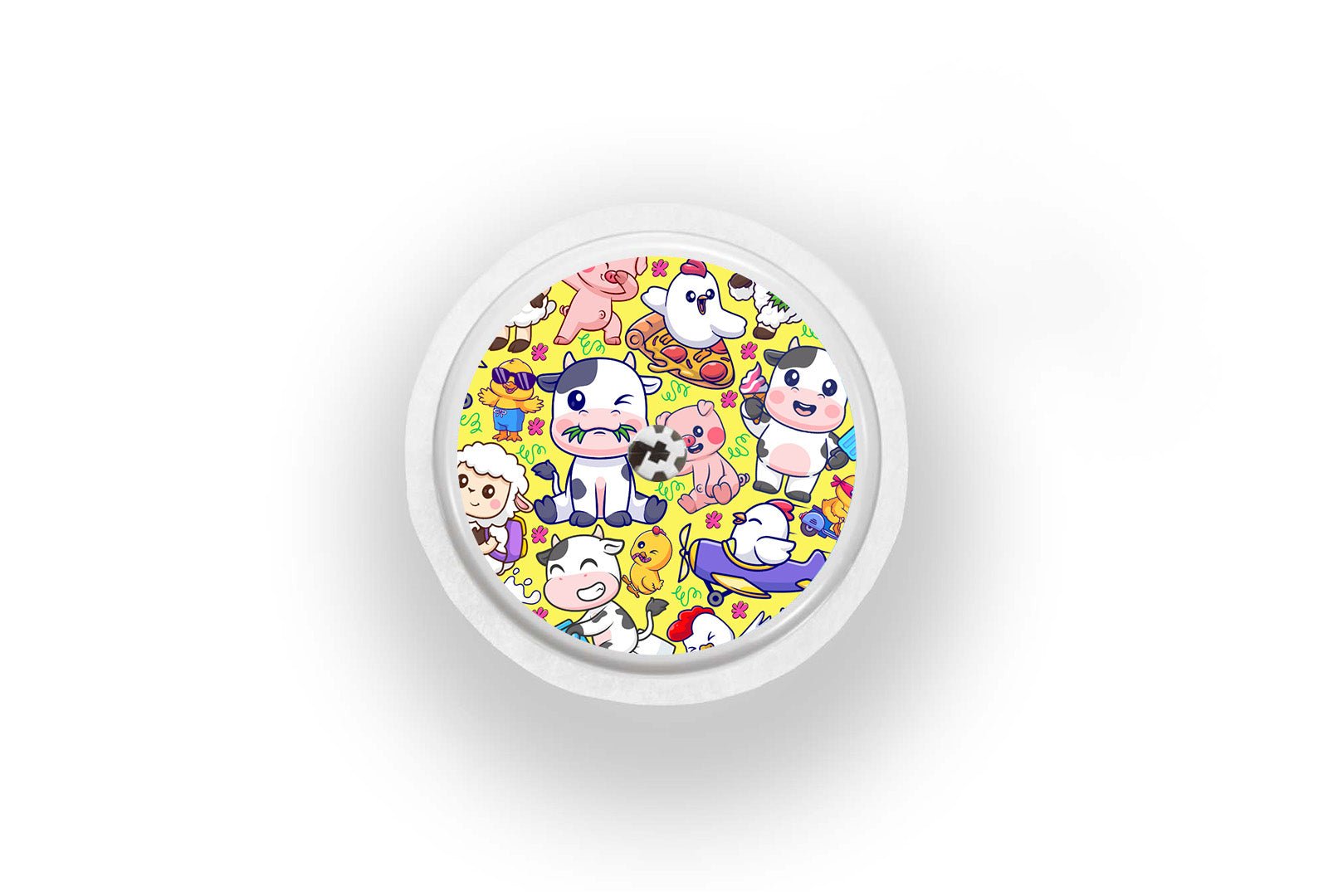 Farmyard Fun Sticker for Novopen 4, 5, 6, or Echo diabetes supplies and insulin pumps