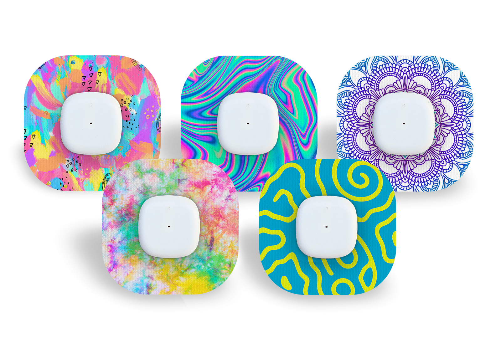 Festival Patch Pack for Generic Overpatch - 5 Pack diabetes supplies and insulin pumps