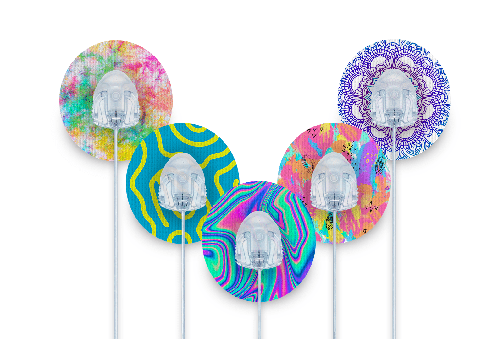 Festival Patch Pack for Guardian Enlite - 10 Pack diabetes supplies and insulin pumps