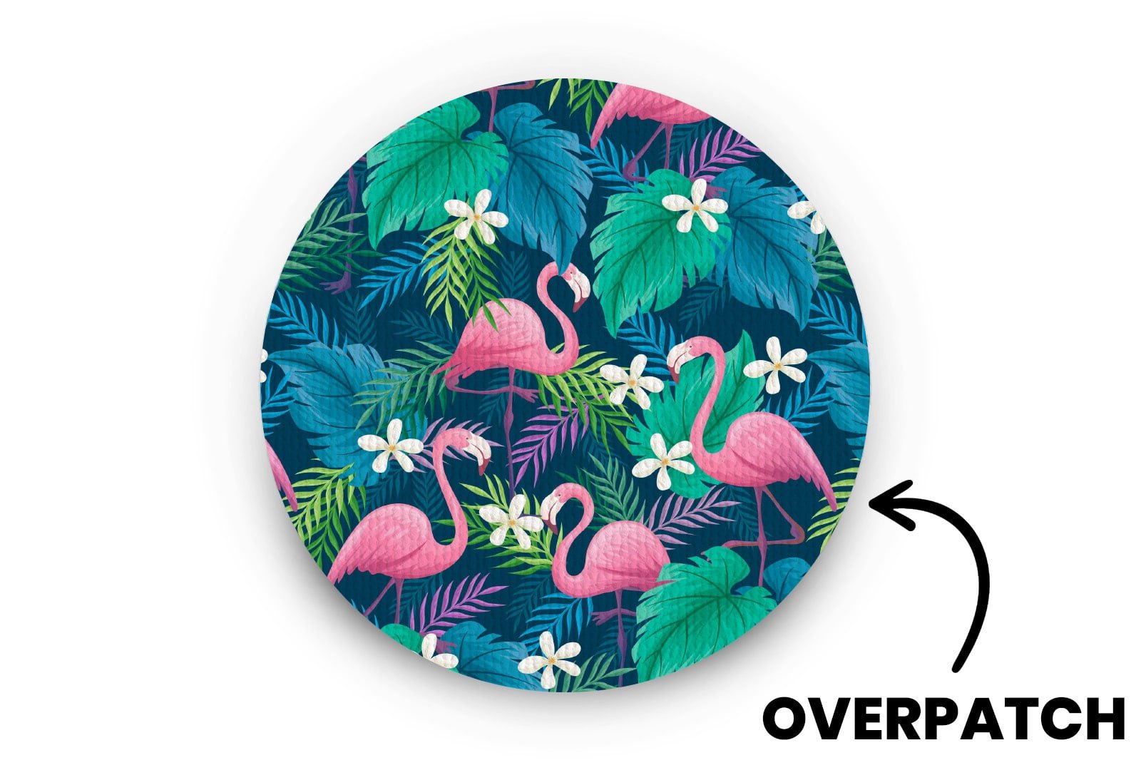 Flamingo Patch - Overpatches for Single diabetes supplies and insulin pumps