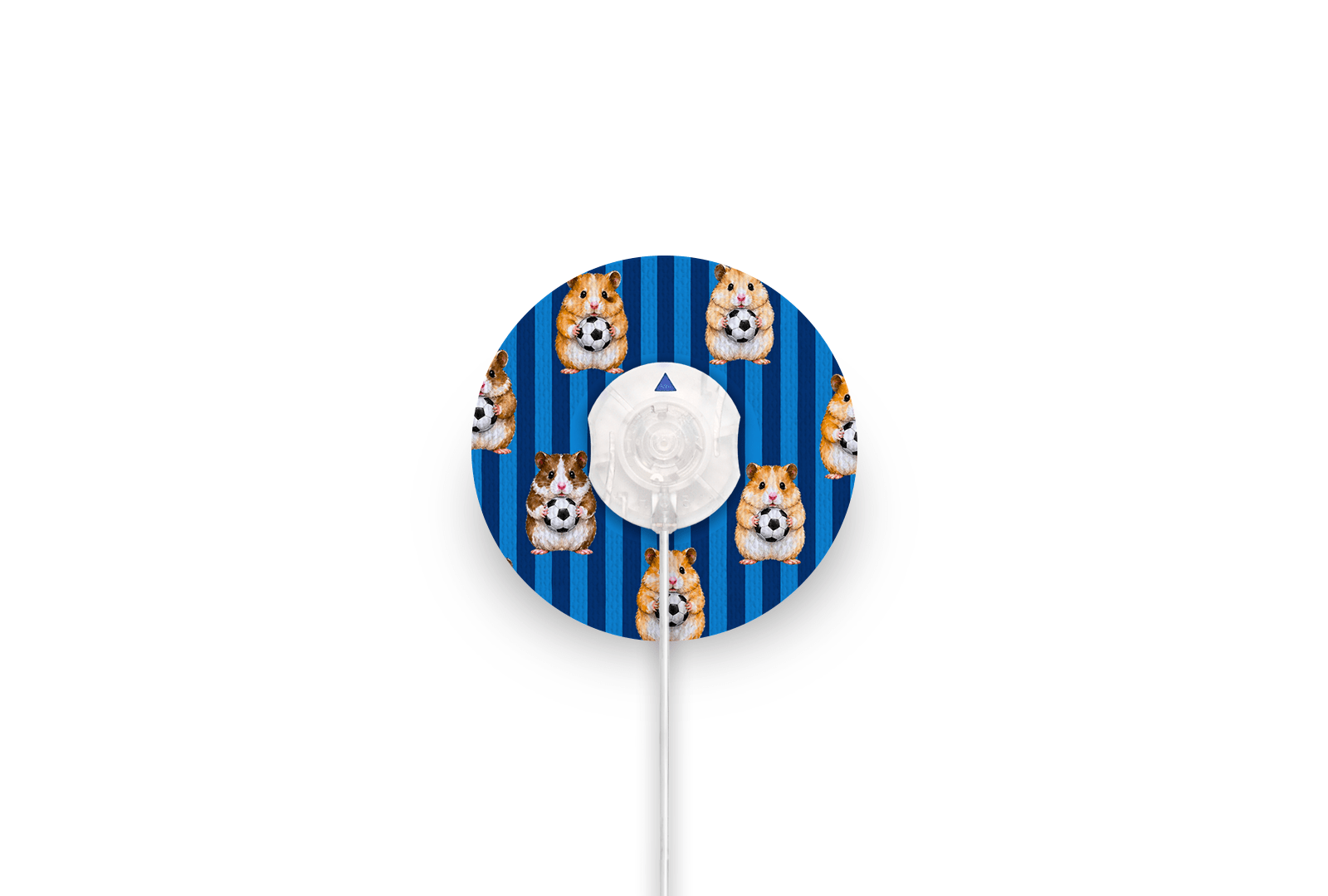 Football Hamsters Patch for Minimed QuickSet diabetes supplies and insulin pumps