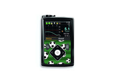 Football Sticker for Novopen 4, 5, 6, or Echo diabetes supplies and insulin pumps