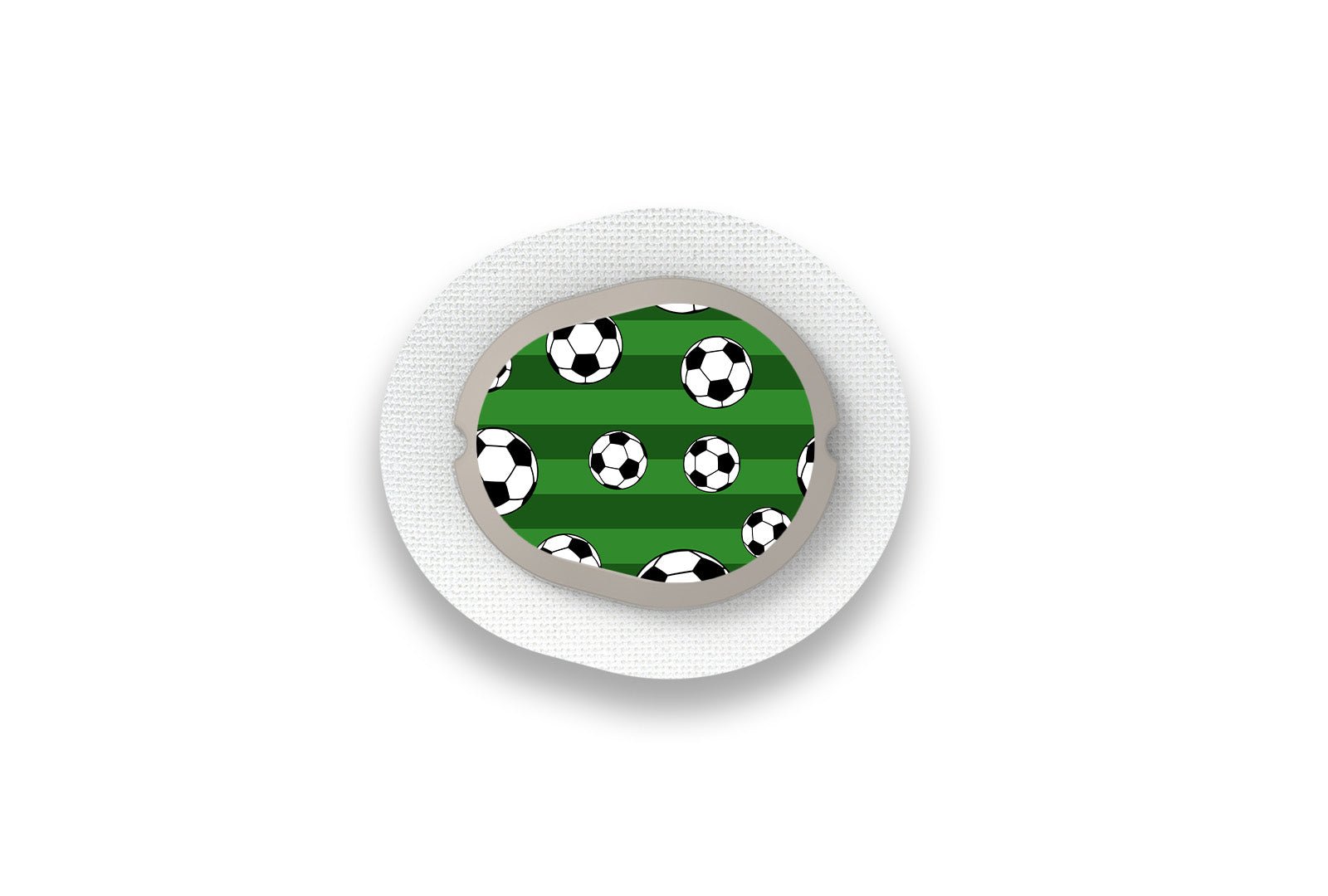 Football Sticker for Novopen 4, 5, 6, or Echo diabetes supplies and insulin pumps