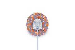 Fox in the Fall Patch - Autosoft 90 for Single diabetes supplies and insulin pumps