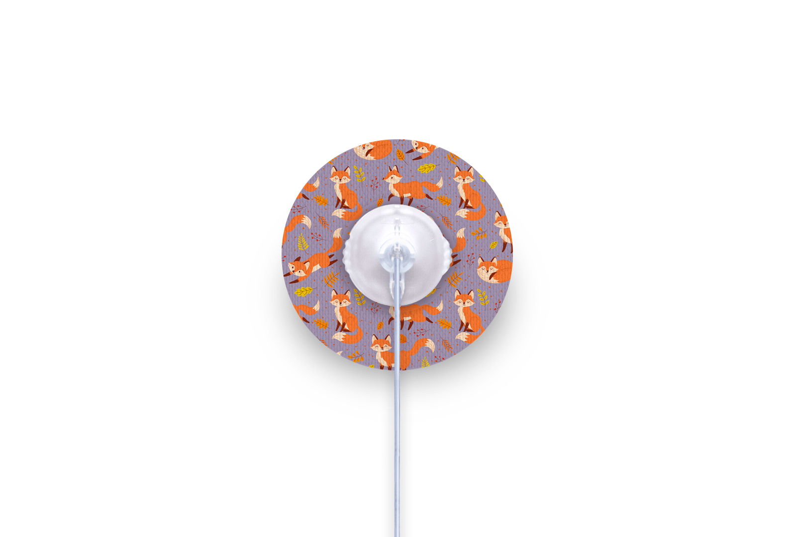 Fox in the Fall Patch for mylife Orbit diabetes supplies and insulin pumps