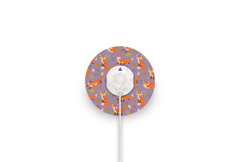 Fox in the Fall Patch - Minimed QuickSet for Single diabetes supplies and insulin pumps