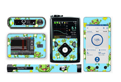 Freddy the Frog Sticker for Novopen 4, 5, 6, or Echo diabetes supplies and insulin pumps