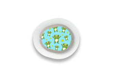Freddy the Frog Sticker for Novopen 4, 5, 6, or Echo diabetes supplies and insulin pumps