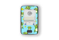 Freddy the Frog Sticker for Novopen 4, 5, 6, or Echo diabetes supplies and insulin pumps