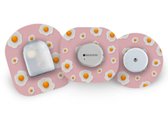 Fried Egg Patch for Freestyle Libre 2 diabetes supplies and insulin pumps